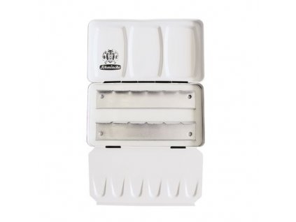 74 913 Schmincke plechová kazeta na 12 x 1/2 panvičky