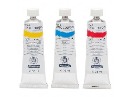 Schmincke aqua LINOPRINT barvy na lino 35ml, různé