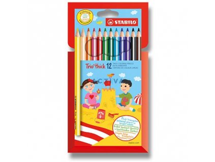 STABILO TRIO barvičky 12 ks