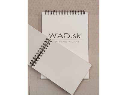WAD skicář 100g/m2 80listů, A5/A4