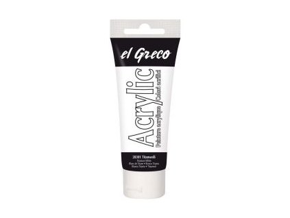 El Greco akryl 75ml, rôzne