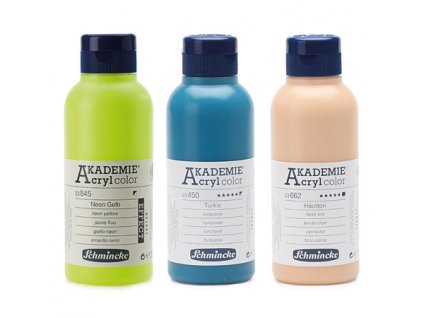 Schmincke AKADEMIE akrylové farby 250 ml, rôzne odtiene