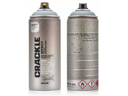 Montana Crackle effekt 400ml biely/čierny