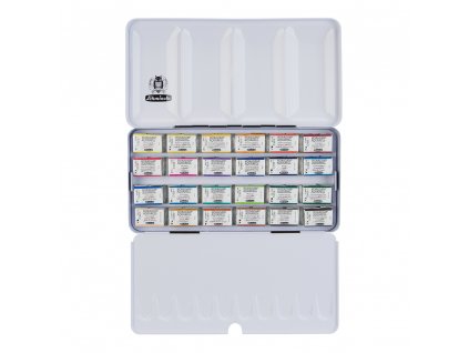 74 324 Schmincke Horadam Aquarell set 24 x 1/1 panvičky