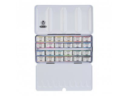 74 324 Schmincke Horadam Aquarell set 24 x 1/1 panvičky