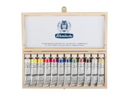 72 028 Schmincke Calligraphy Gouache set 12x20ml