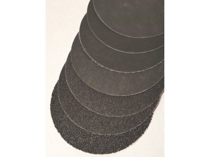 Brúsny papier, priem. 120 mm, suchý zips, rôzna zrnitosť