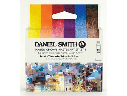 Daniel Smith sada akvarelu Jansen chow´s master 6x5ml