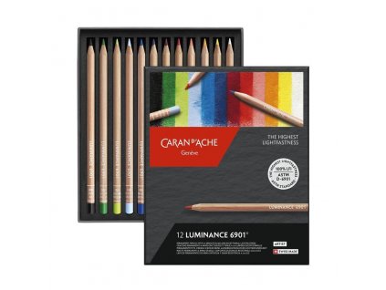 CARAN D´ACHE Luminance 6901 sada 12 ks
