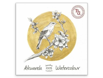 Blok do akwareli SOJKA 300g 20X20 100 bawelny Papier Artystyczny