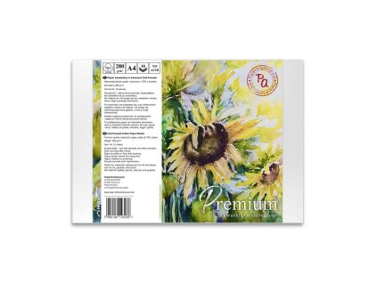 profesjonalny papier bawelniany w arkuszach premium cold pressed 280gm2 a4