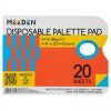 4013 meeden disposal paper palette pad 80 grm2 20 sheets