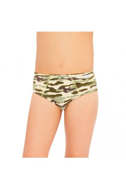 Chlapecké slipy, 50027 326, khaki (Velikost 122)