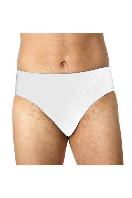 Pánské slipy, 20009 1, bílá (Velikost S)