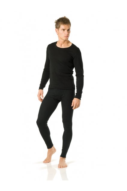 Tričko s dlouhým rukávem YOUNG FASHION, 60205 29, černá (Velikost 146)