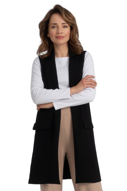 Dámská vesta, 1N395 29, černá (Velikost 36)