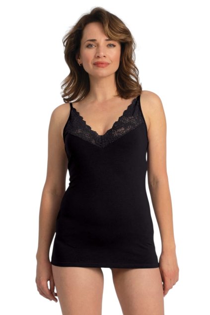 Dámský top, 102102 29, černá (Velikost XL)