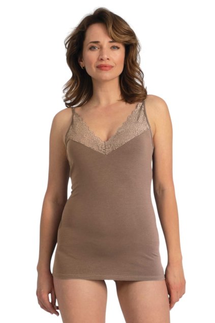 Dámský top, 102102 322, béžová (Velikost L)