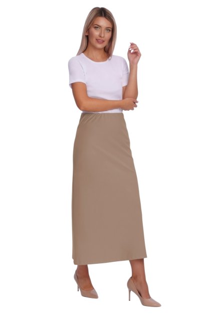 Dámská sukně, 1N548 967, hnědá (Velikost 36)