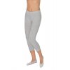 Dámské legíny s 3/4 nohavicemi, 10102 30, šedá (Velikost S)