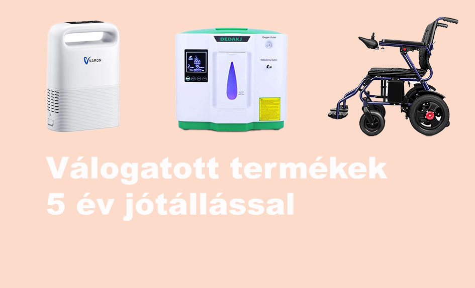 Válogatott termékek 5 év jótállással