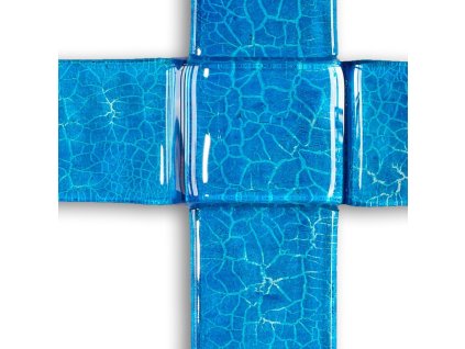 Szklany krzyż ścienny WAGA w kolorze nieba – subtelna ozdoba wnętrza i symbol wiary247de58afeef45908ab72fd7fd14b463 skleneny kriz na stenu modry
