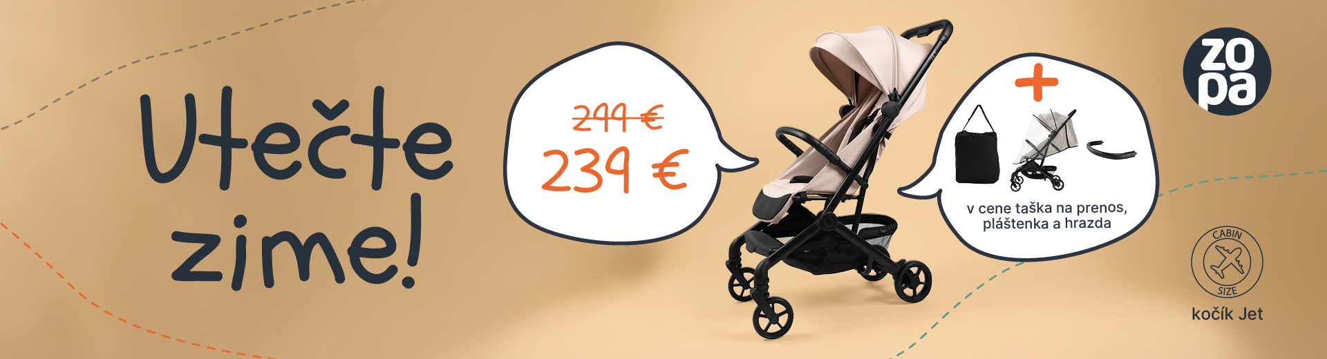 Zopa Jet kočík
