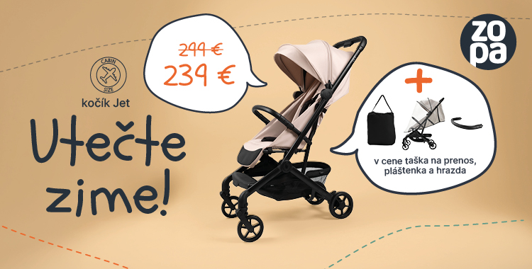 Zopa jet kočík