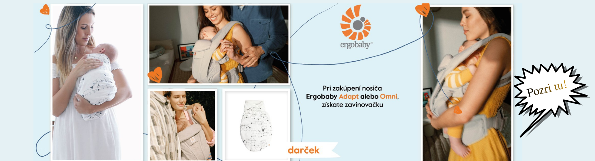 Jesenná akcia Ergobaby