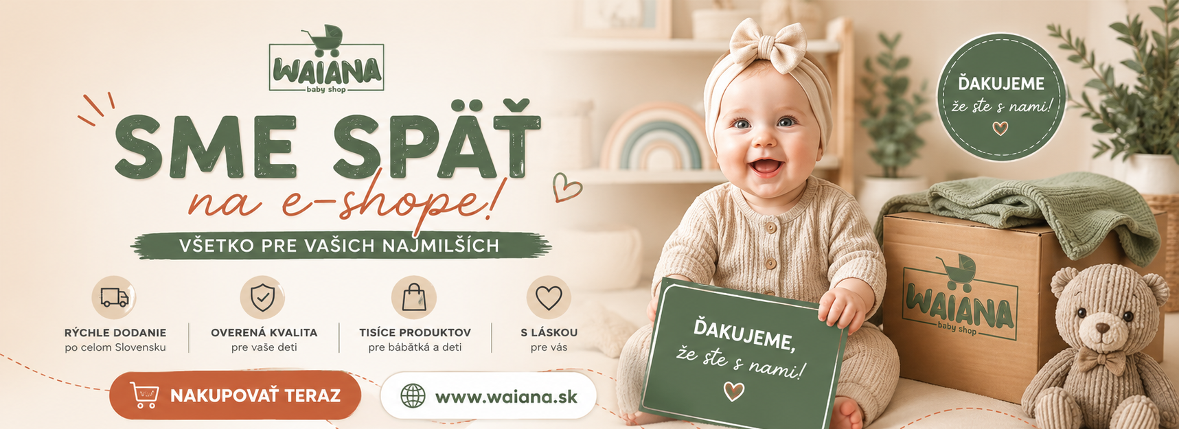 Sme späť