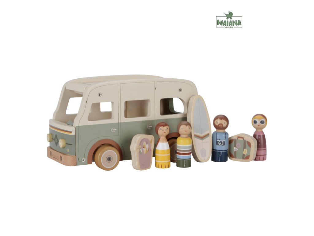Karavan drevený Vintage