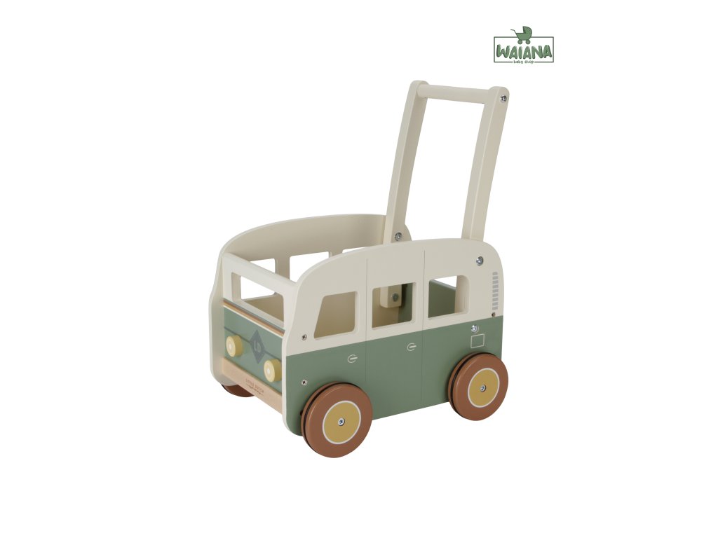 Karavan vozík drevený Vintage