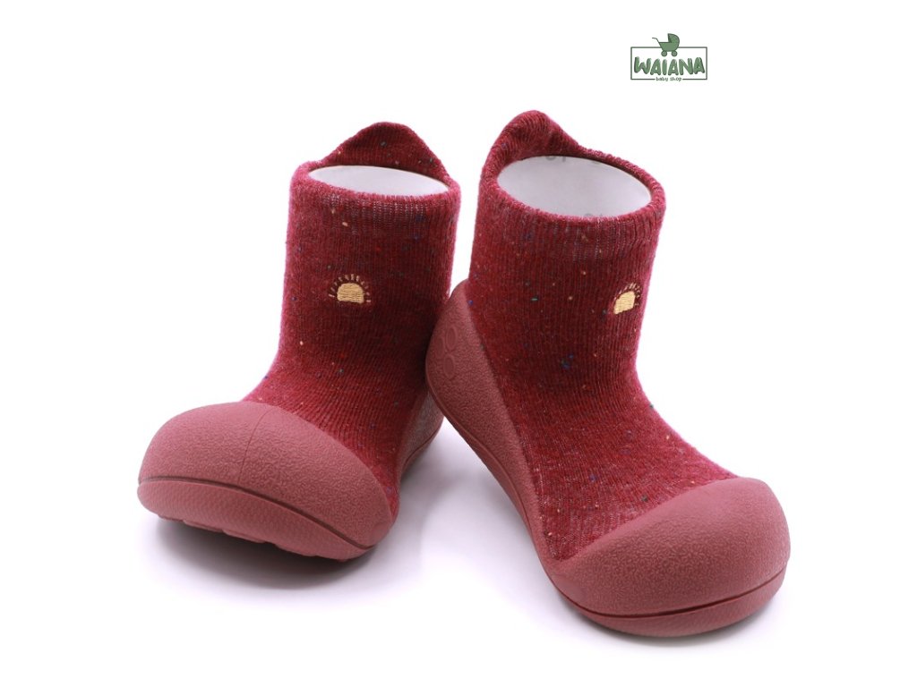 ATTIPAS Topánočky Basic A21BA Red L veľ.21,5, 116-125 mm