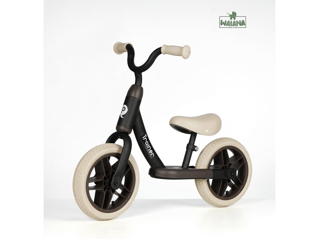 QPLAY Odrážadlo Trainer Black, vek 2-4 roky