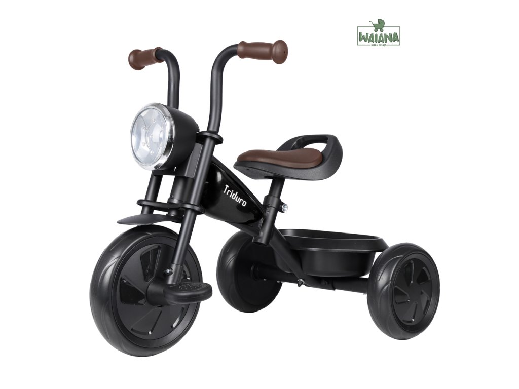 QPLAY Trojkolka Triduro Black, vek 2-6 rokov