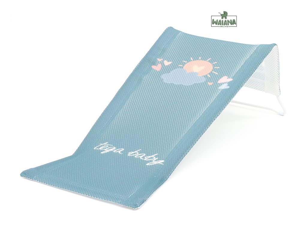 TEGA BABY Lehátko do vane látkové Meteo - turquoise