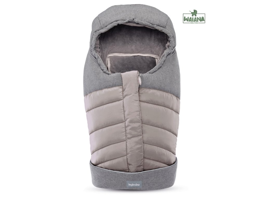 Inglesina fusak Newborn Winter Muff Beige pre vaničku a autosedačku