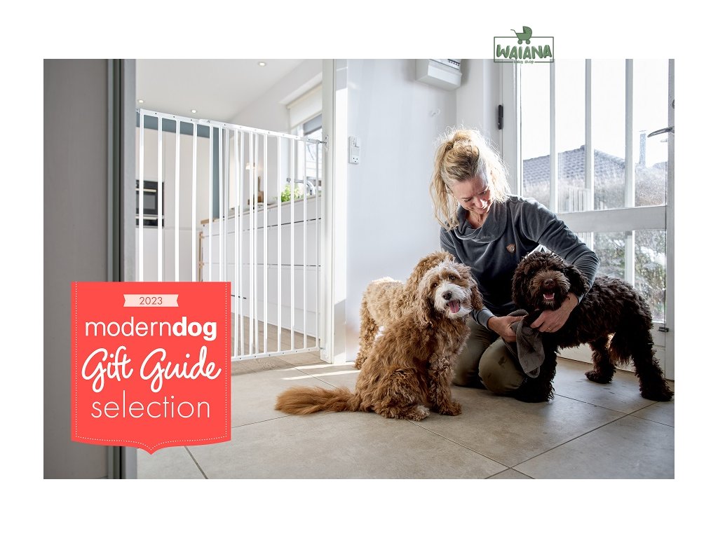 DogSpace Charlie extra vysoká predlžovacia brána 62-107cm, skrutkovacia, kov biela