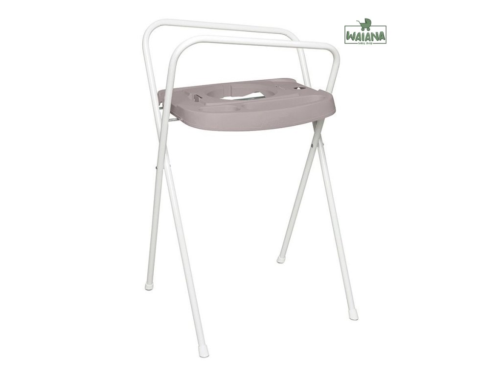 Bebe-Jou Kovový stojan Click na vaničku Bébé-Jou 98 cm Chalk Brown/Farm Friends