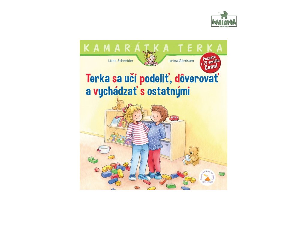Terka sa učí podeliť, dôverovať a vychádzať s ostatnými - tvrdá väzba