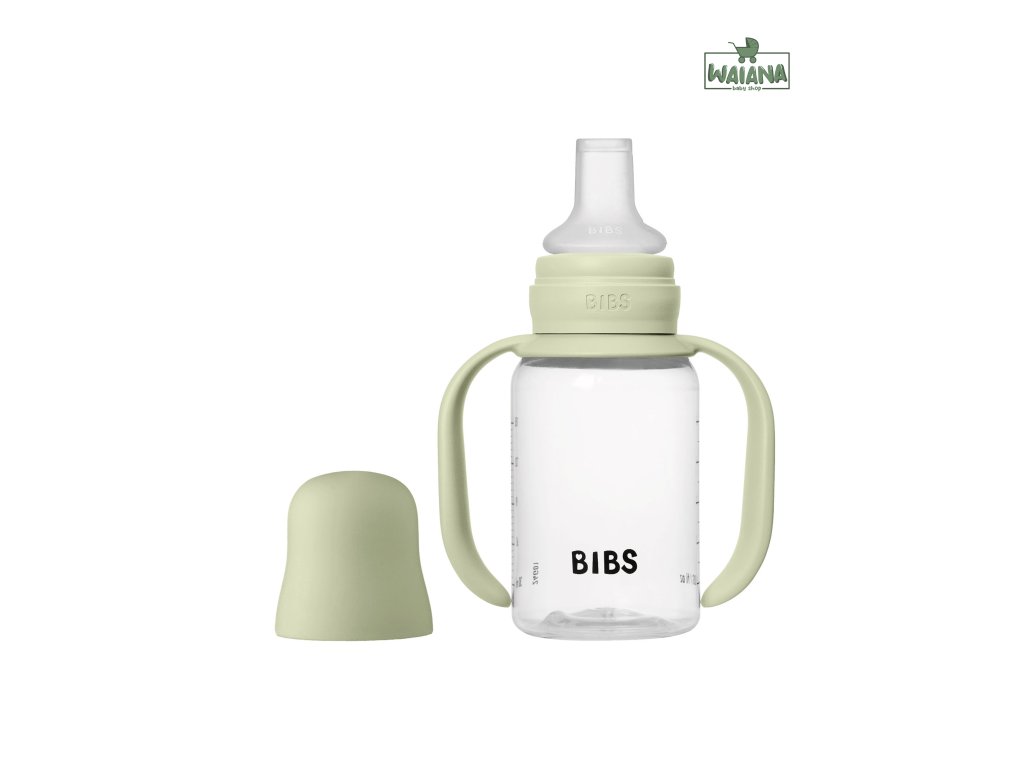 BIBS detska flasa s naustkom 150ml Sage 50211250 5713795272181