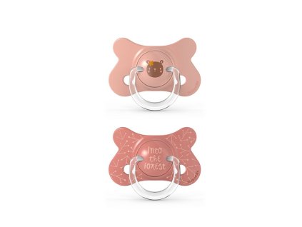 SUAVINEX | Cumlík FUSION FOREST fyziologický silikón 4-18m - modrá