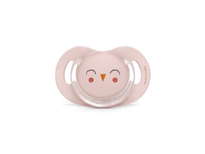 SUAVINEX | Cumlík SX PRO fyziologický BONHOMIA 6/18 m SOVIČKA - biela