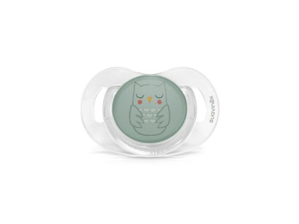 SUAVINEX | Cumlík SX PRO fyziologický BONHOMIA 0/6 m SOVIČKA - biela