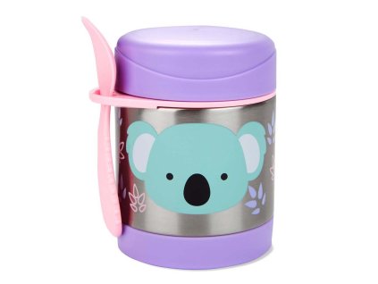 SKIP HOP Zoo Termoska na jedlo s lyžičko/vidličkou Koala 325 ml, 3r+