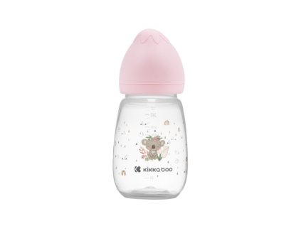 Dojčenská fľaša 260ml 3m+ Savanna Pink