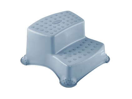 Dvojstupínek k WC/umyvadlu "Pure", Severská modrá