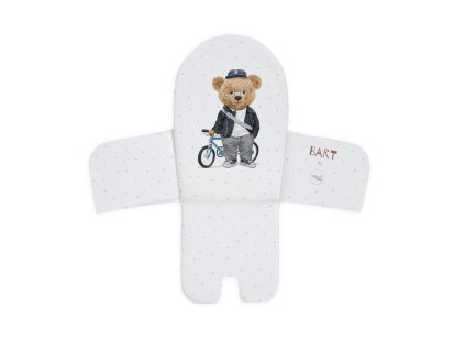 CEBA Vložka do jedálenskej stoličky (38x28) Basic Bart