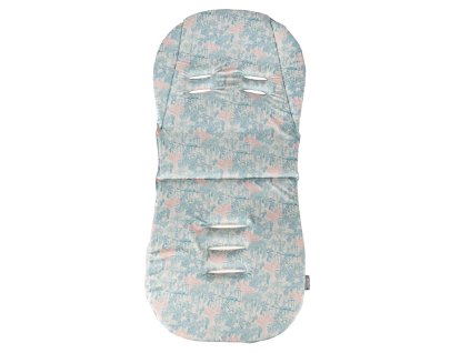 Podložka do kočíka Easy, Jungle Pink