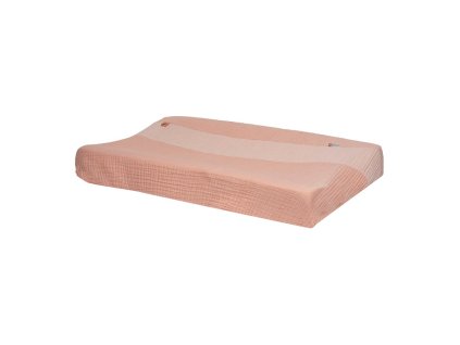 Bebe-Jou Froté návlek na malú podložku Bébé-Jou Pure Cotton Pink, 72x44cm